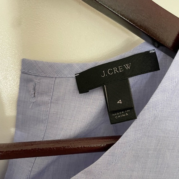 Cotton J Crew Top sz 4 - Picture 2 of 4